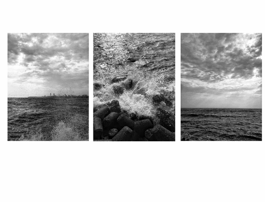 The Sea Shifts (set of 3)